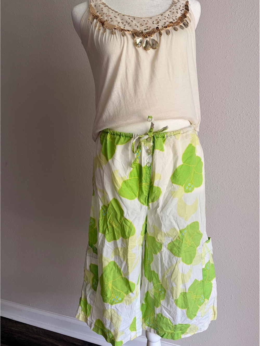 Floral Sleepwear Lounge Shorts